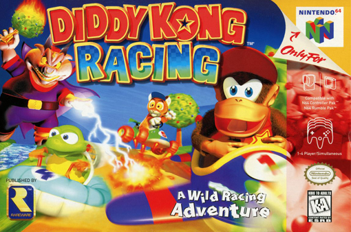 Diddy Kong Racing Box Art