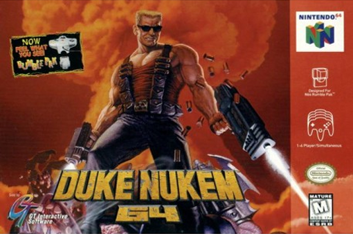 Duke Nukem 64 Box Art